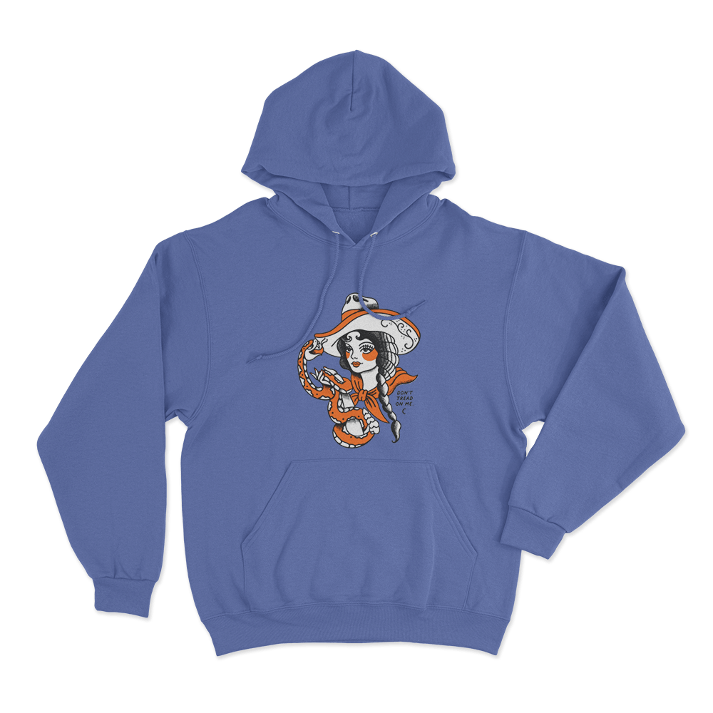 Don't Tread Unisex Hoodie Blue Dont Tread Unisex Hoodie Blue