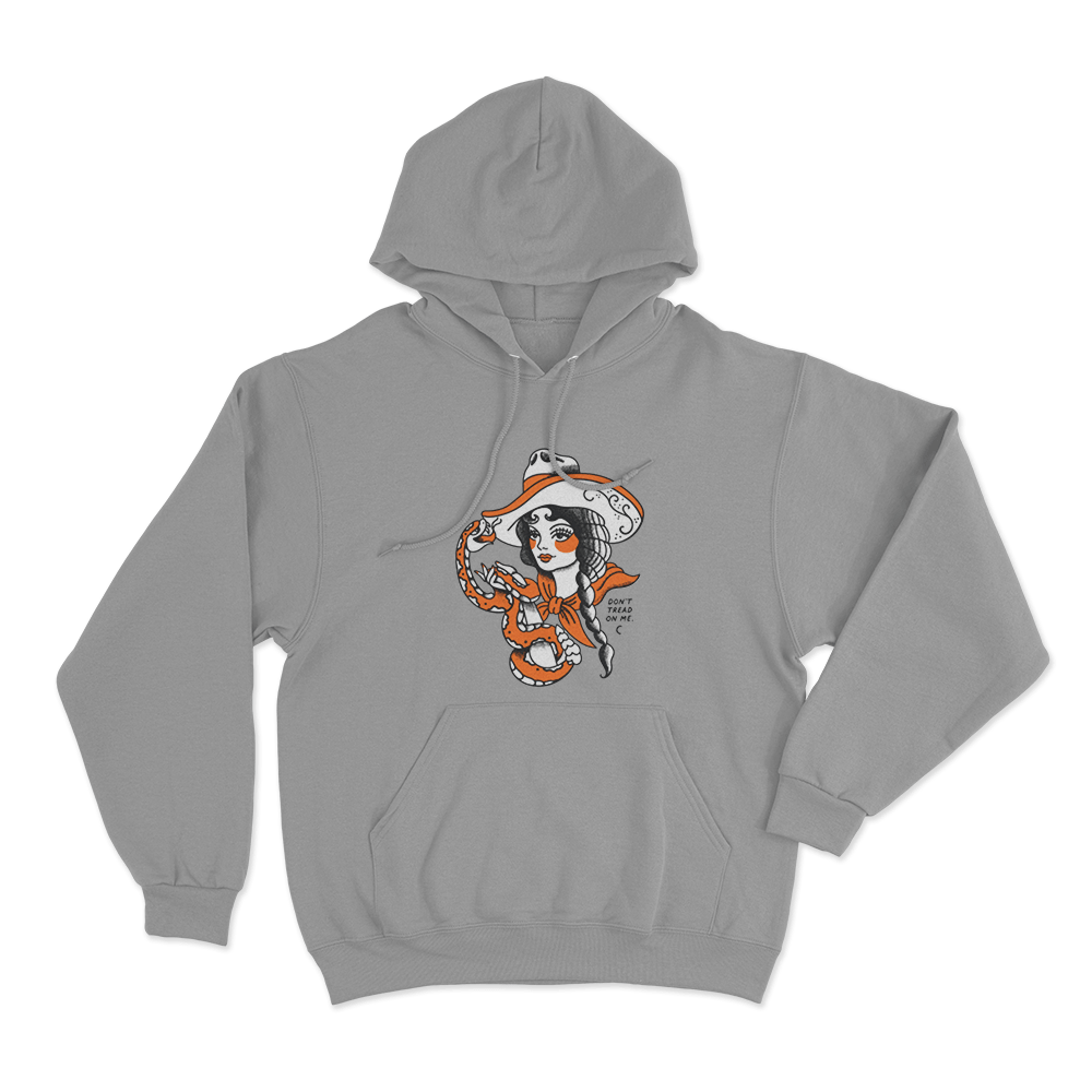 Don't Tread Unisex Hoodie Grey Dont Tread Unisex Hoodie Grey