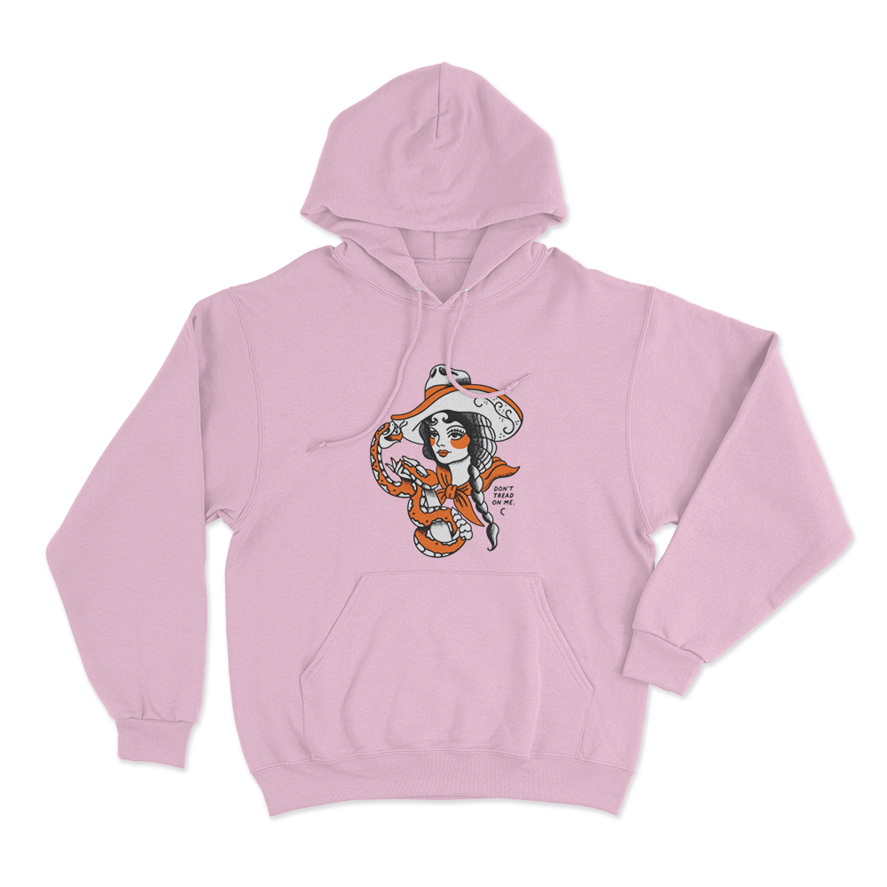 Don't Tread Unisex Hoodie Pink Dont Tread Unisex Hoodie Pink