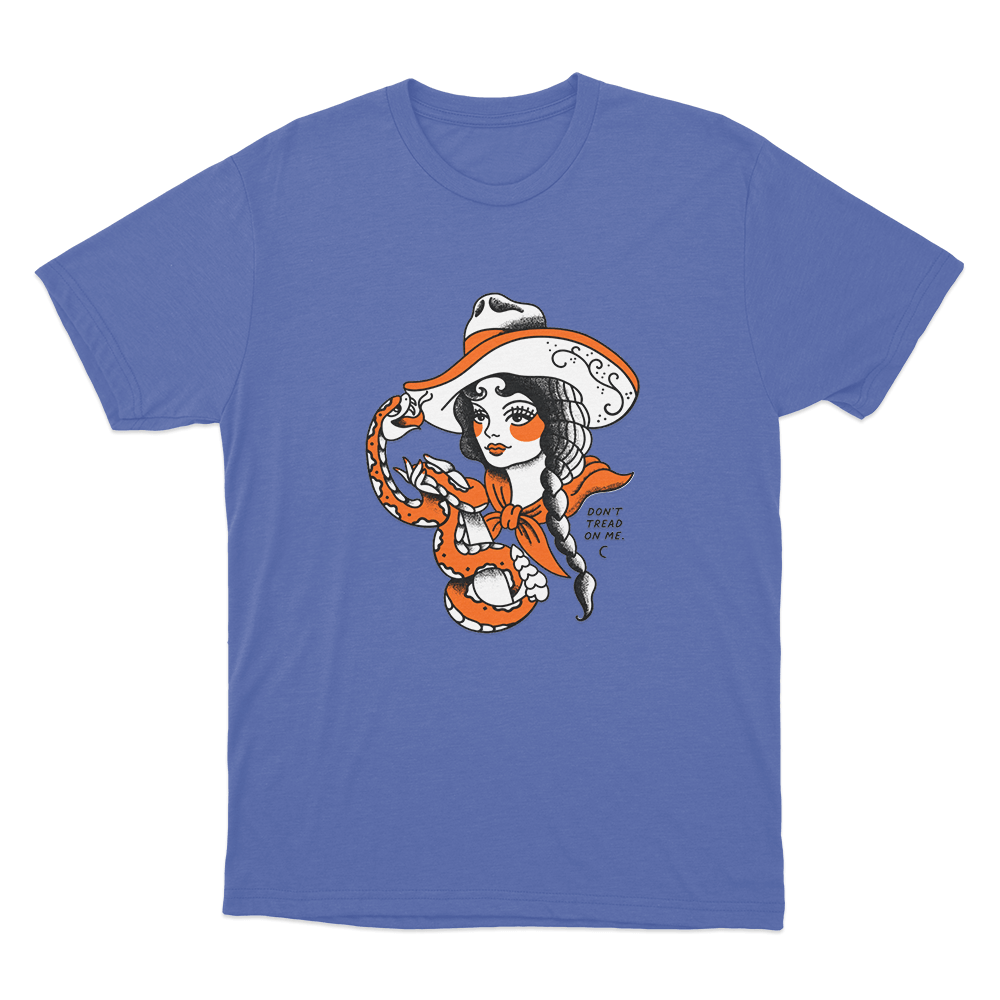 Don't Tread Unisex T Shirt Blue Dont Tread Unisex T Shirt Blue