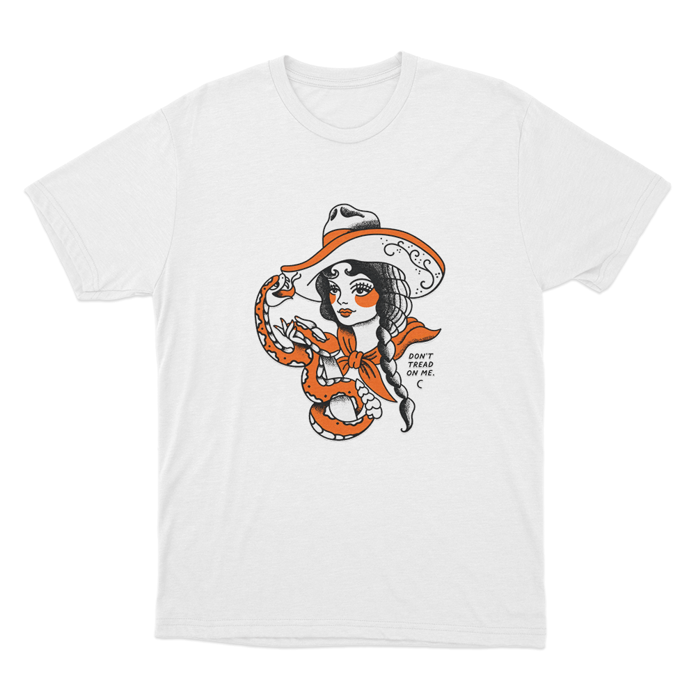 Don't Tread Unisex T Shirt White Dont Tread Unisex T Shirt White