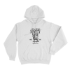 He Left The Ninety Nine Unisex Hoodie White