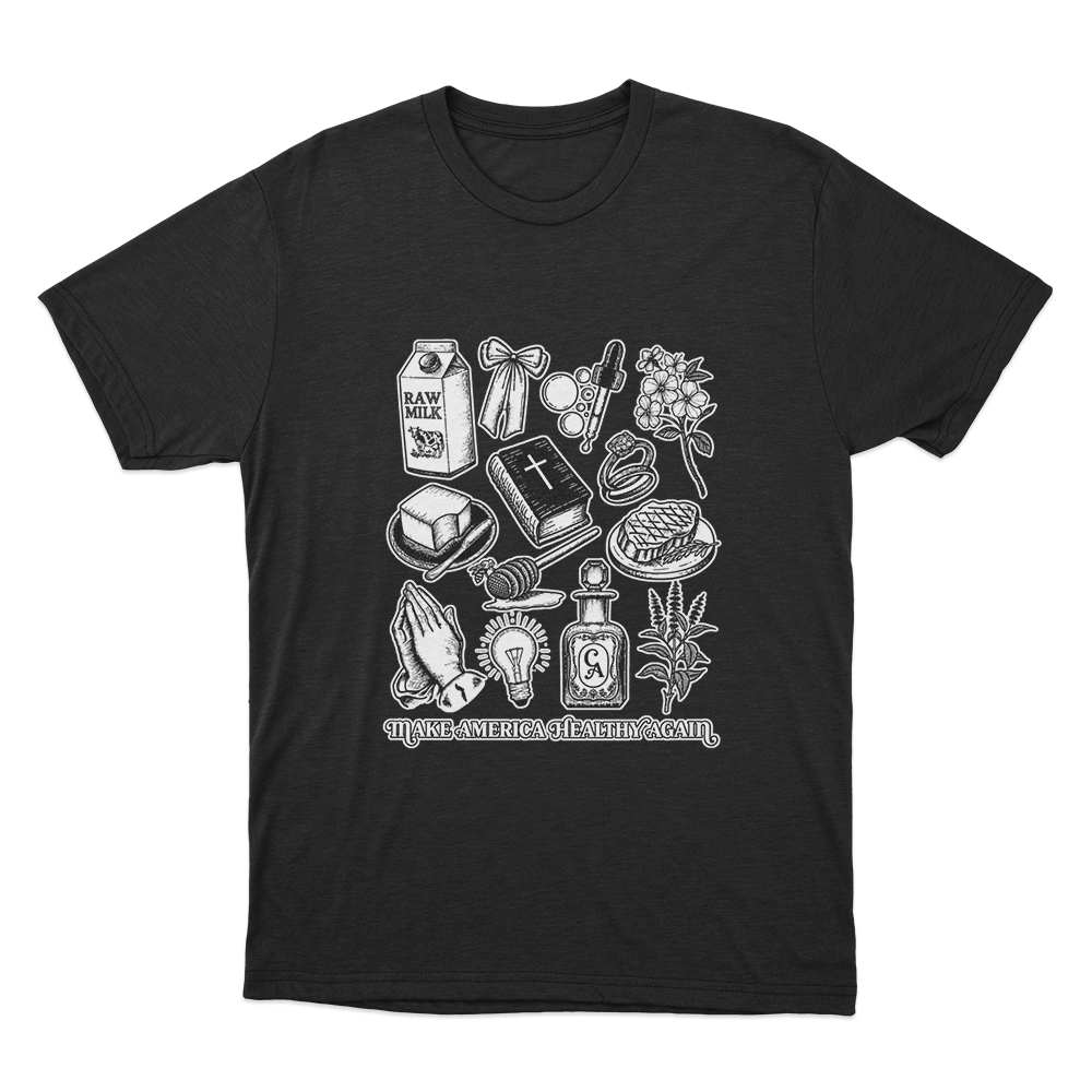 Make America Healthy Again Unisex T Shirt Black Make America Healthy Again Unisex T Shirt Black