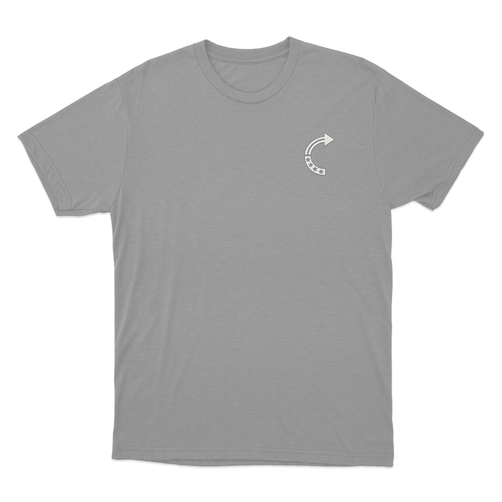 TPUSA Logo Unisex T Shirt Grey TPUSA Logo Unisex T Shirt Grey