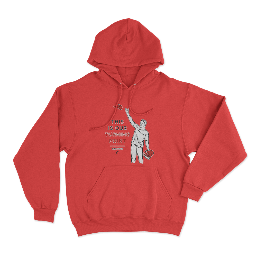 This Is Ours Turning Point Unisex Hoodie Red This Is Ours Turning Point Unisex Hoodie Red