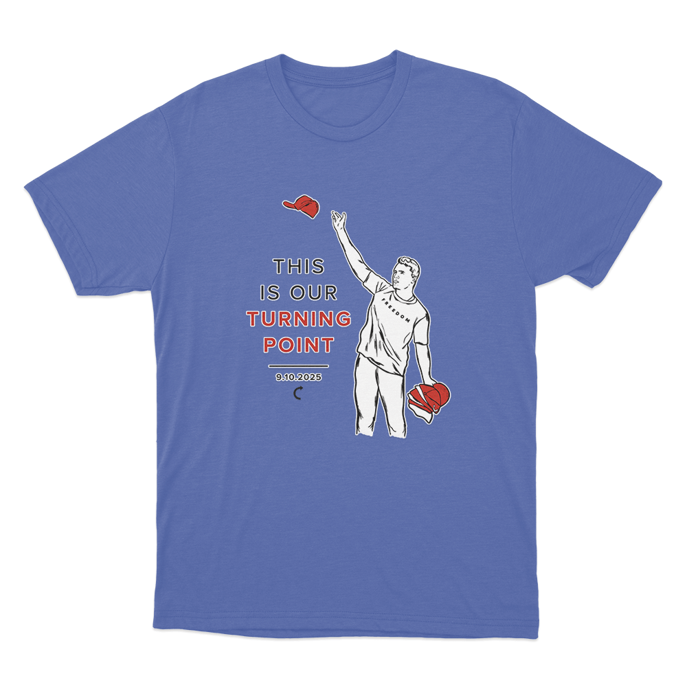 This Is Ours Turning Point Unisex T Shirt Blue This Is Ours Turning Point Unisex T Shirt Blue