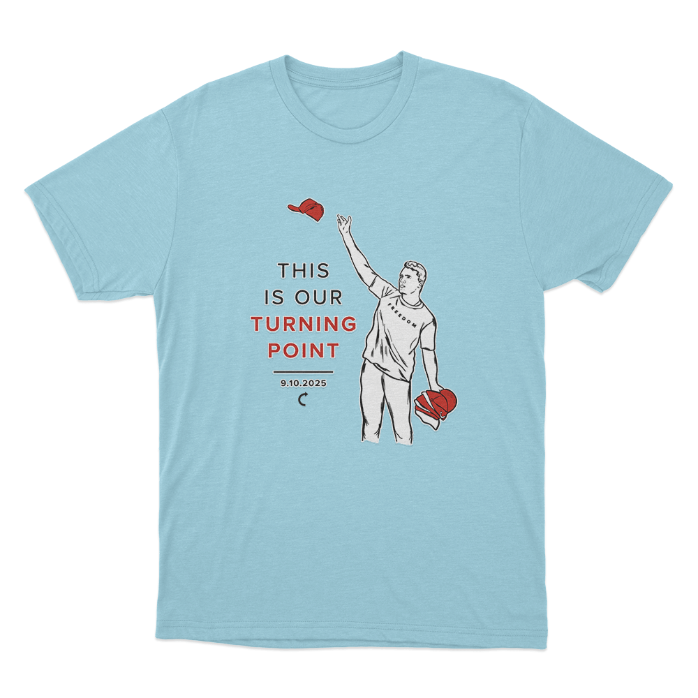 This Is Ours Turning Point Unisex T Shirt Sky Blue This Is Ours Turning Point Unisex T Shirt Sky Blue