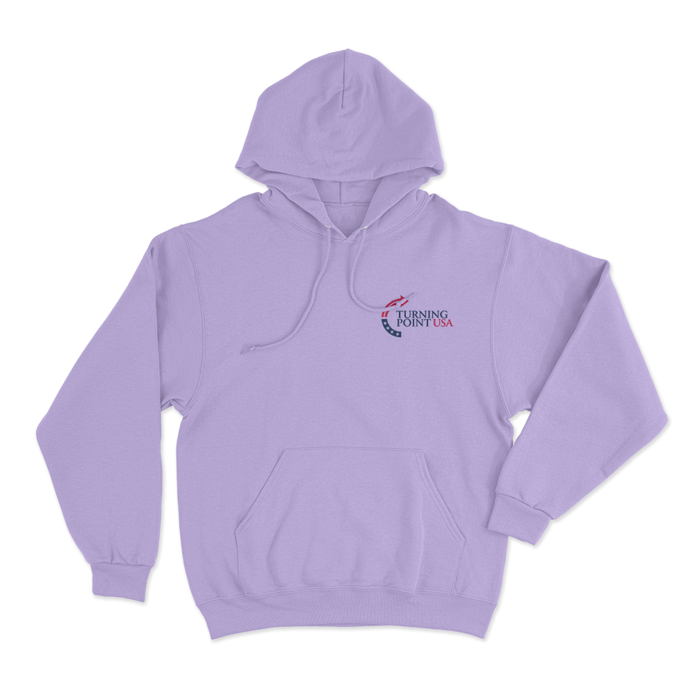 Turning Point USA Logo Merch Hoodie Purple Turning Point USA Logo Merch Hoodie Purple
