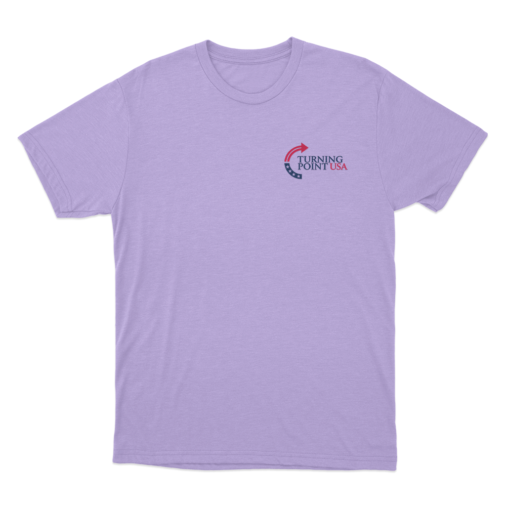 Turning Point USA Logo Merch T Shirt Purple Turning Point USA Logo Merch T Shirt Purple