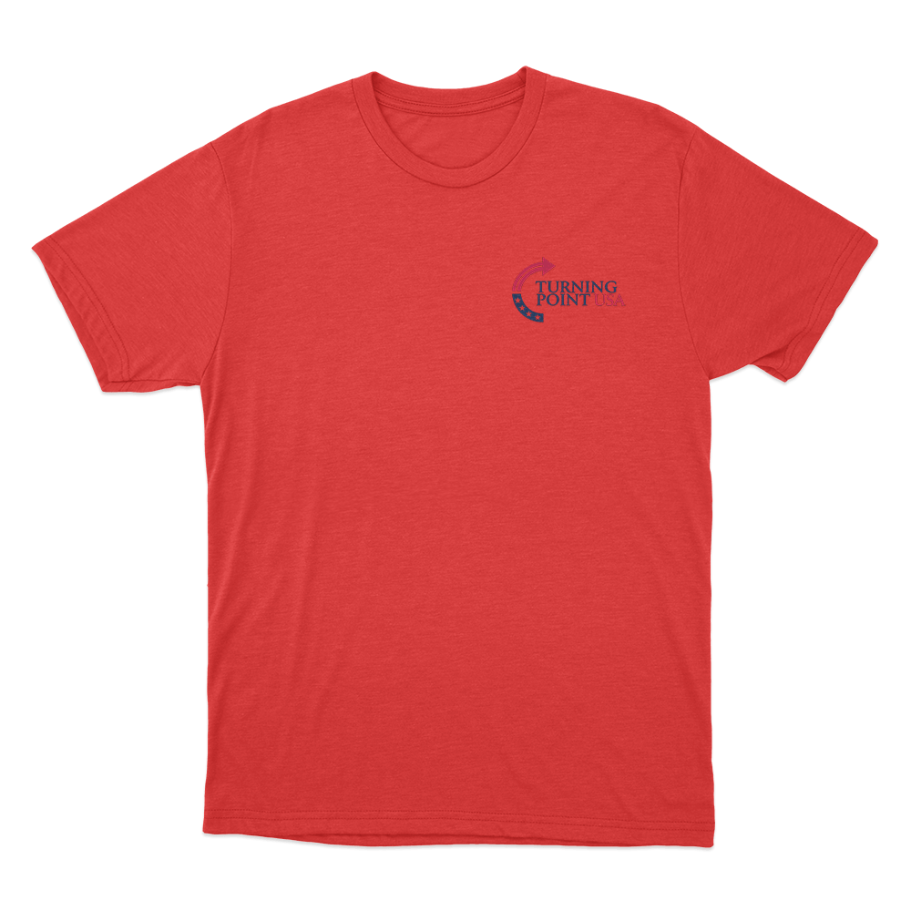 Turning Point USA Logo Merch T Shirt Red Turning Point USA Logo Merch T Shirt Red