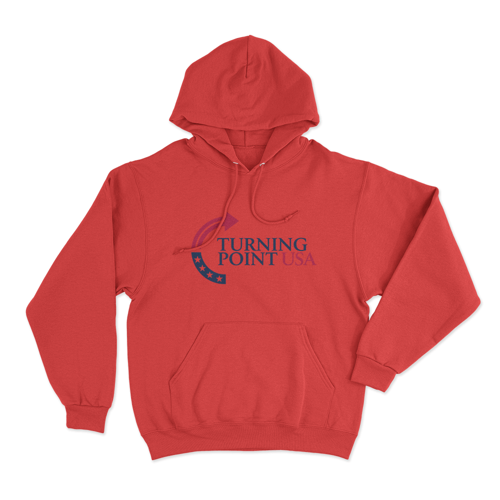 Turning Point USA Merch Hoodie Red Turning Point USA Merch Hoodie Red